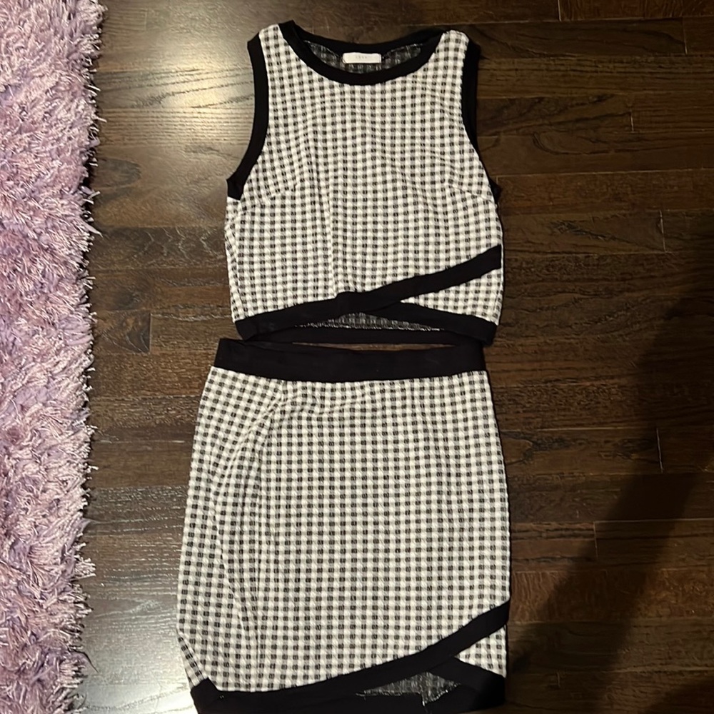 LUSH Two Piece Skirt Set